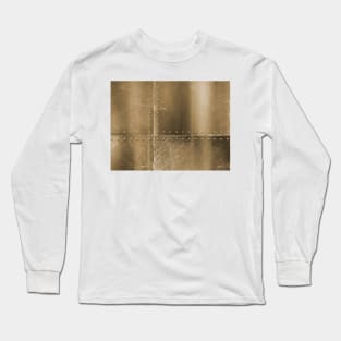 Solid Metal- Gold Long Sleeve T-Shirt